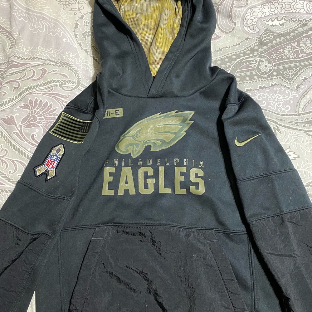 Philadelphia Eagles Youth Salute to Service hoodie